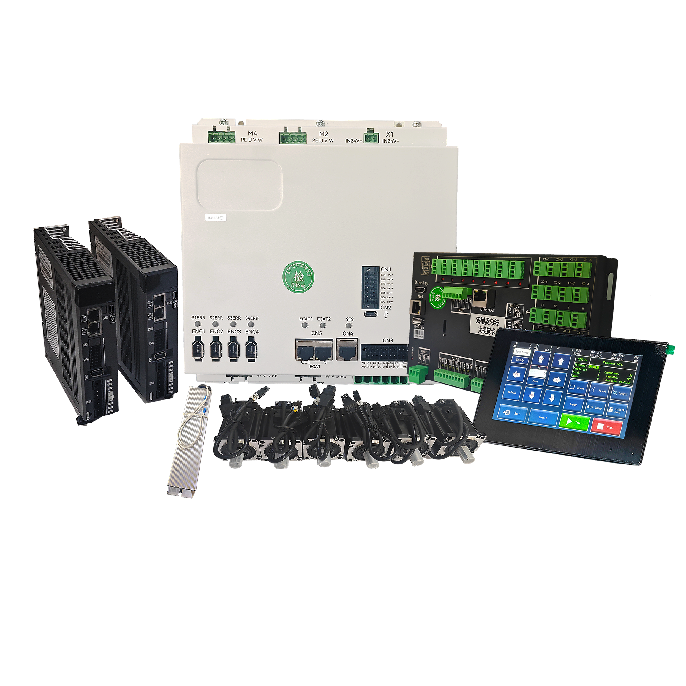 EtherCAT Laser Controller-en abantailak
