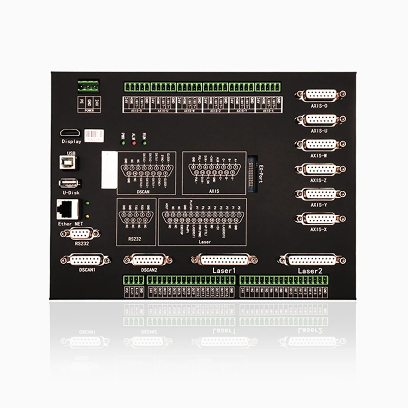DMS716 Labana Integratua Die-Galvo Laser ebaketa eta grabazio kontrol-taula ez-mentaletarako