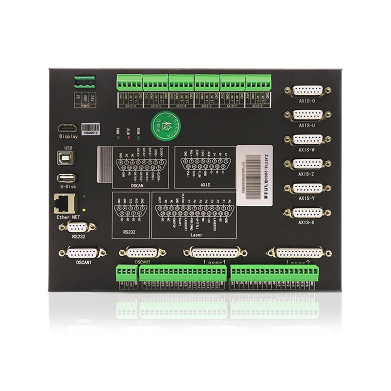ZJS716-2000 GALVANOMETOMELA hegaldi bikoitzeko ikuspegia Laser kontrol txartela