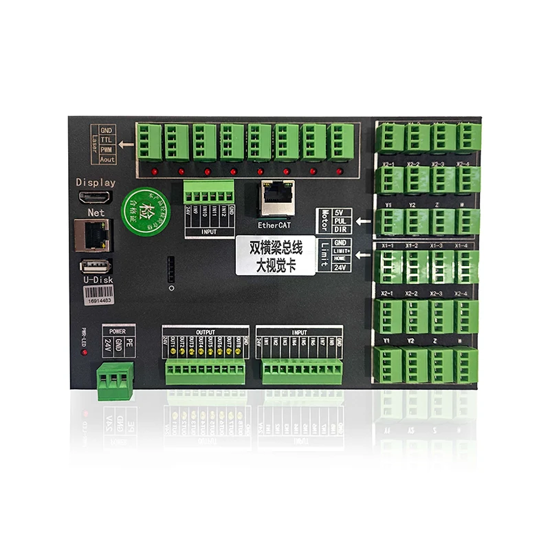 ZJE716-130-2000N EtherCAT Laser Galvanometroaren hegaldi bikoitzeko sistema