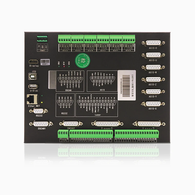 ZJS716-130 GALVANOMETOMELA hegaldi bikoitzeko ikuspegia 3C filmerako Laser kontrol txartela