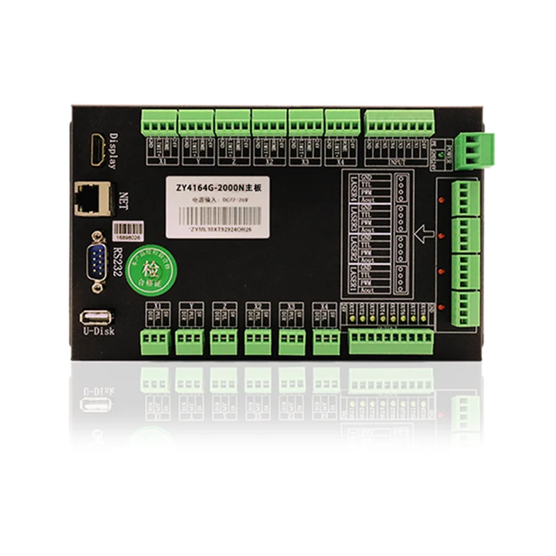 ZY4164G-2000 Ikuspegi Panoramikoaren Laserra markatzeko