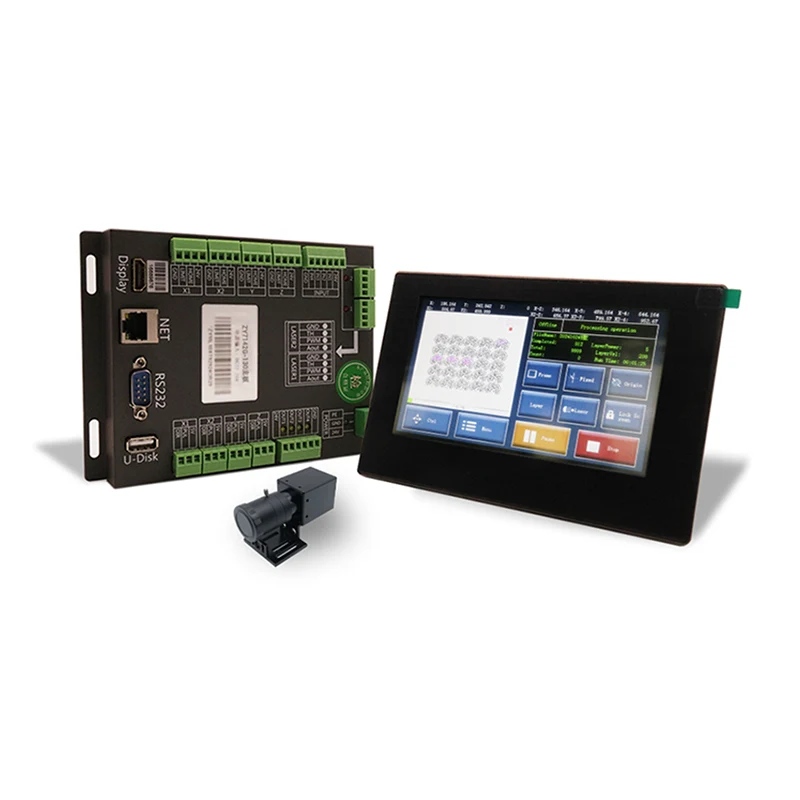 Zy7142G-130 Ikusizko posizionamendua Laser ebaketa-kontrol sistema CCD ez-mentaleko ebaketa