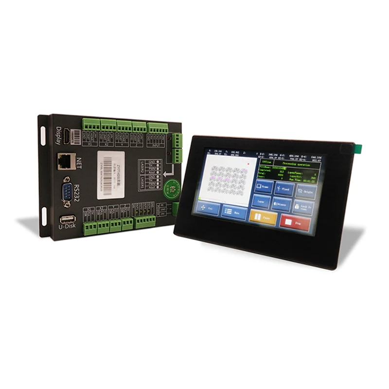Zy7142G Laser ebaketa eta grabatutako kontrol-taula