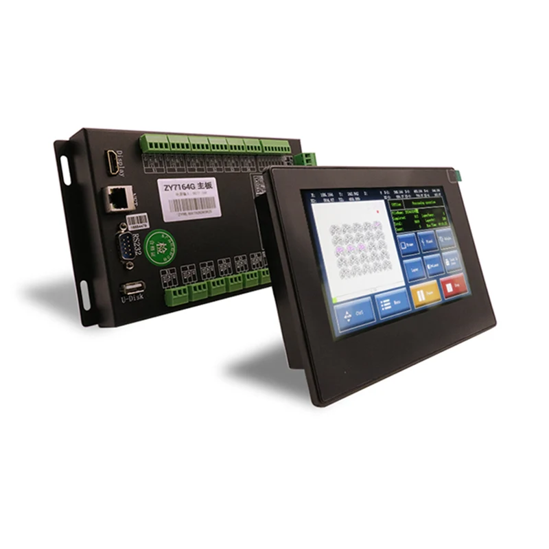 Zy7164G Laser ebaketa eta grabazio kontrol-taula akrilikoa egiteko